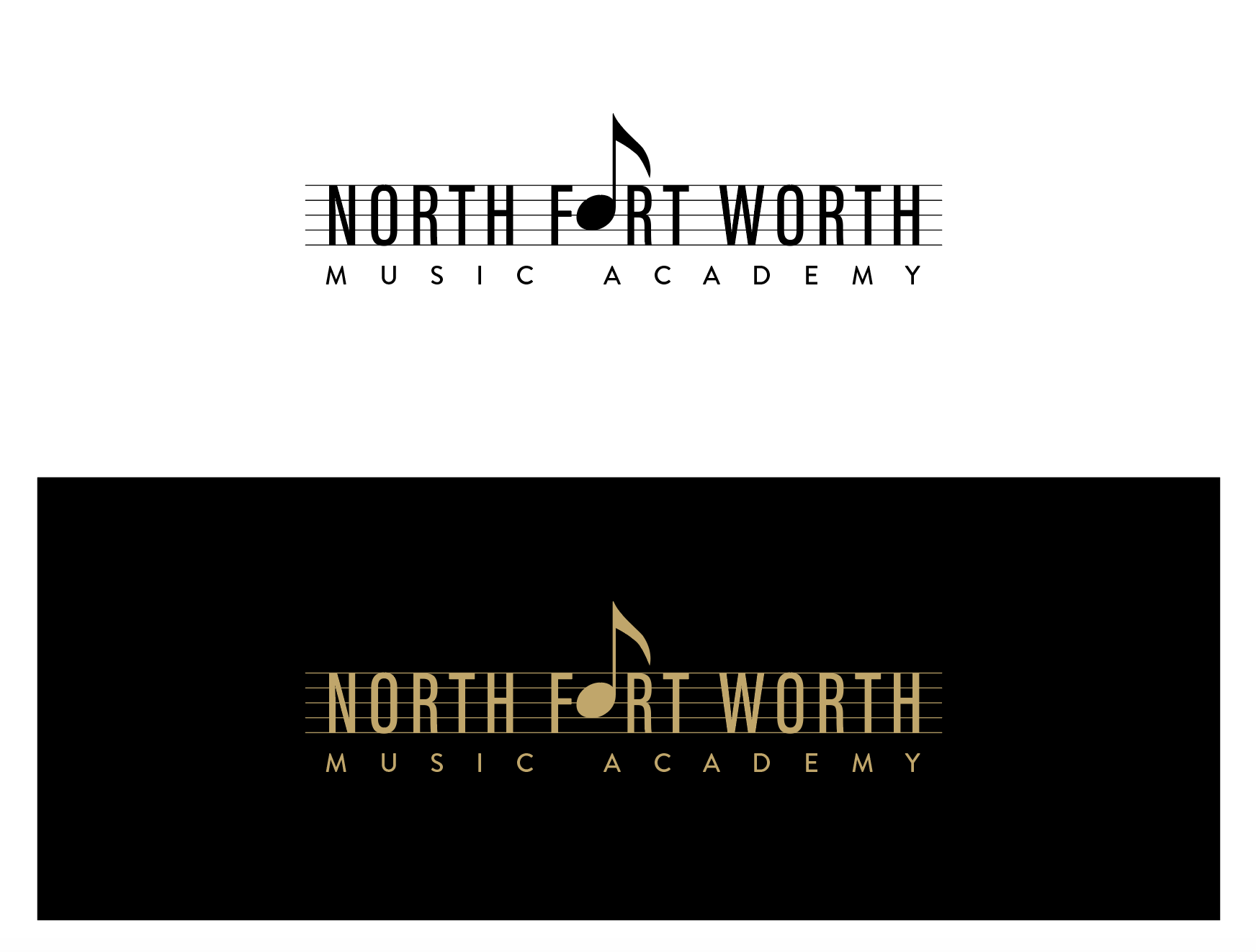 Logo Design by wonderland for North Fort Worth Music Academy | Design #27477166