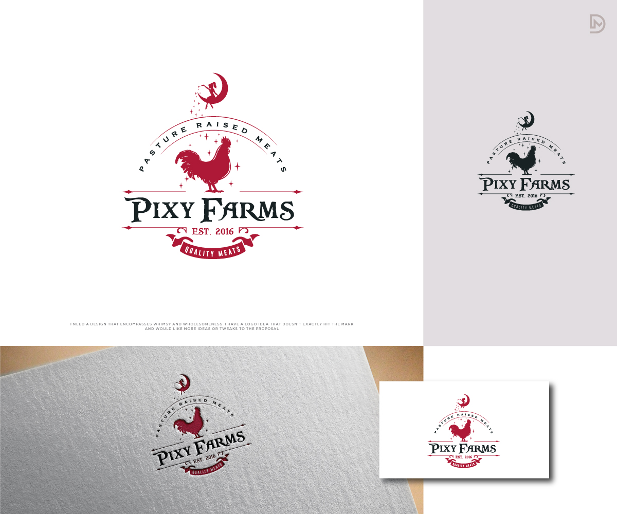 Logo Design by D_Mantra for Pixy Farms | Design #27515821