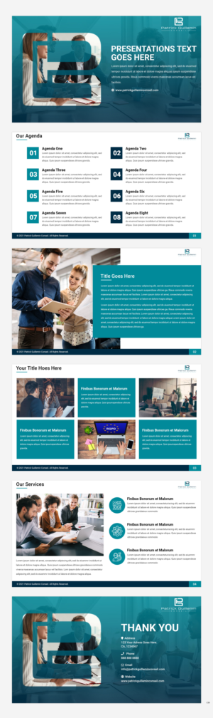 PowerPoint-Design von pb für Patrick Guillemin Conseil SARL | Design #27497712
