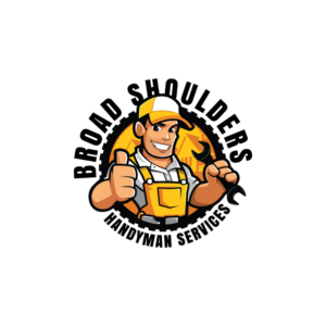 Broad Shoulders Handyman Services | Logo Design by Miller..