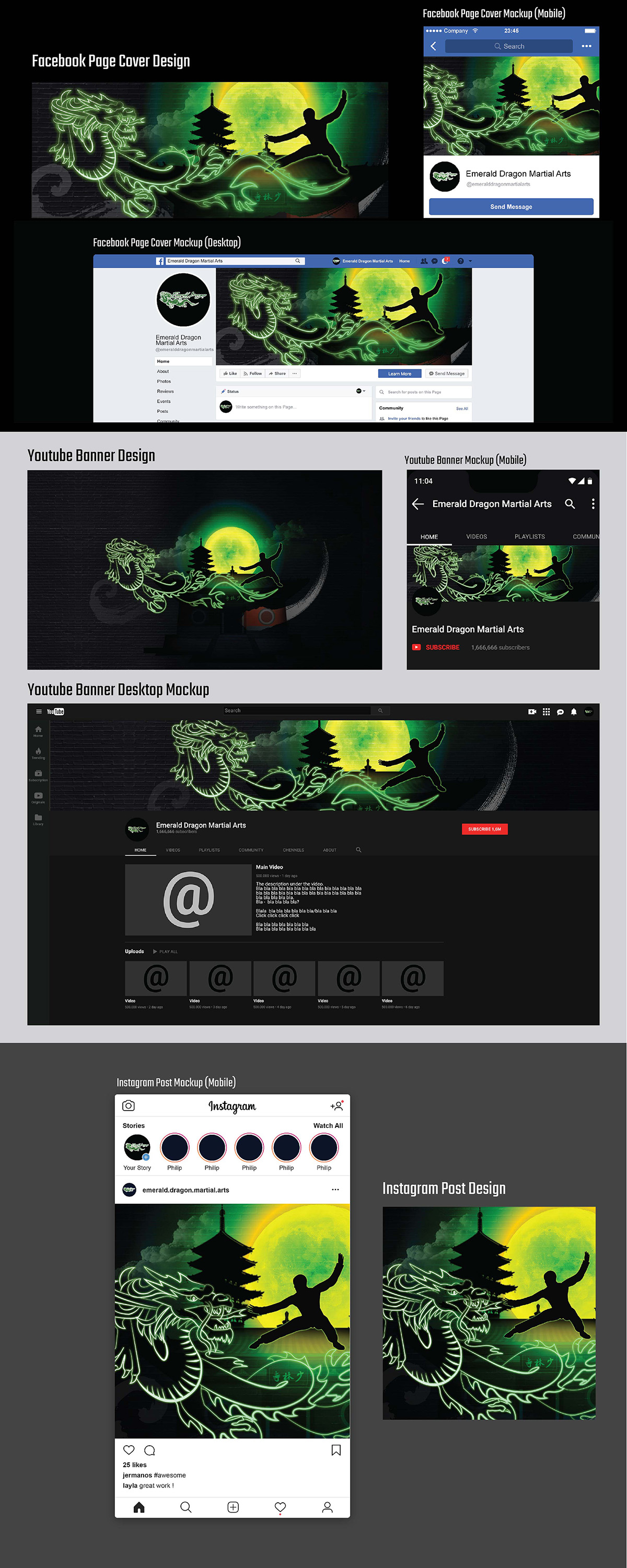 Grafik-Design von UsagiRabbit für Emerald Dragon Martial Arts Pty Ltd | Design #27545253