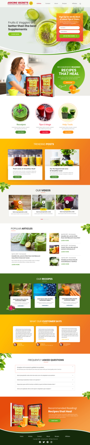 Juice up my new website for book profits on Amazon | Web Design by Blue Sparrow