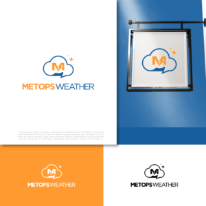 Logo Design by haszart for Metops Weather | Design #27499454