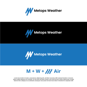 Logo Design by Fatrim for Metops Weather | Design #27505283