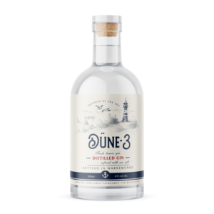 Label für neuen Gin:  Düne3 - Distilled Gin | Etikett-Design von KDESIGN 2