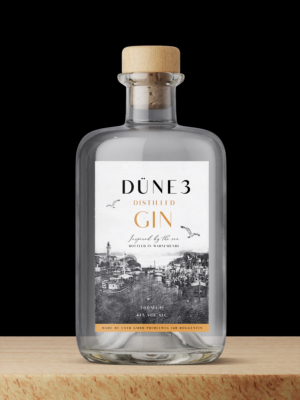 Label für neuen Gin:  Düne3 - Distilled Gin | Label Design by Neelam Jahagirdar