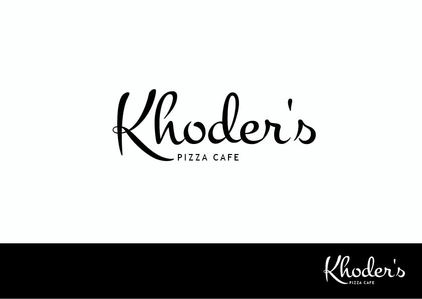 Logo Design by luluAust for Khoder's Pizza Cafe | Design #3071230