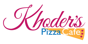 Logo Design by ERICK ANDRE VOORNEMAN for Khoder's Pizza Cafe | Design #3075678