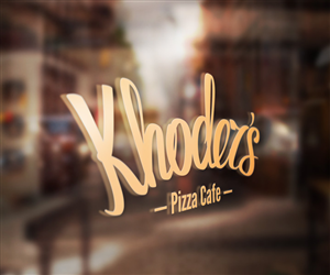 Logo Design by Greedin for Khoder's Pizza Cafe | Design #3080860