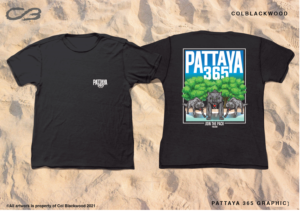 Pattaya 365 Wolves T-shirt | T-shirt Design by Col 3