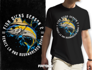 T-Shirt Design for Guys Fishing Trip - 