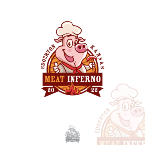 Meat Inferno / 2022 / Edgerton, Kansas | Logo-Design von Sujit Banerjee