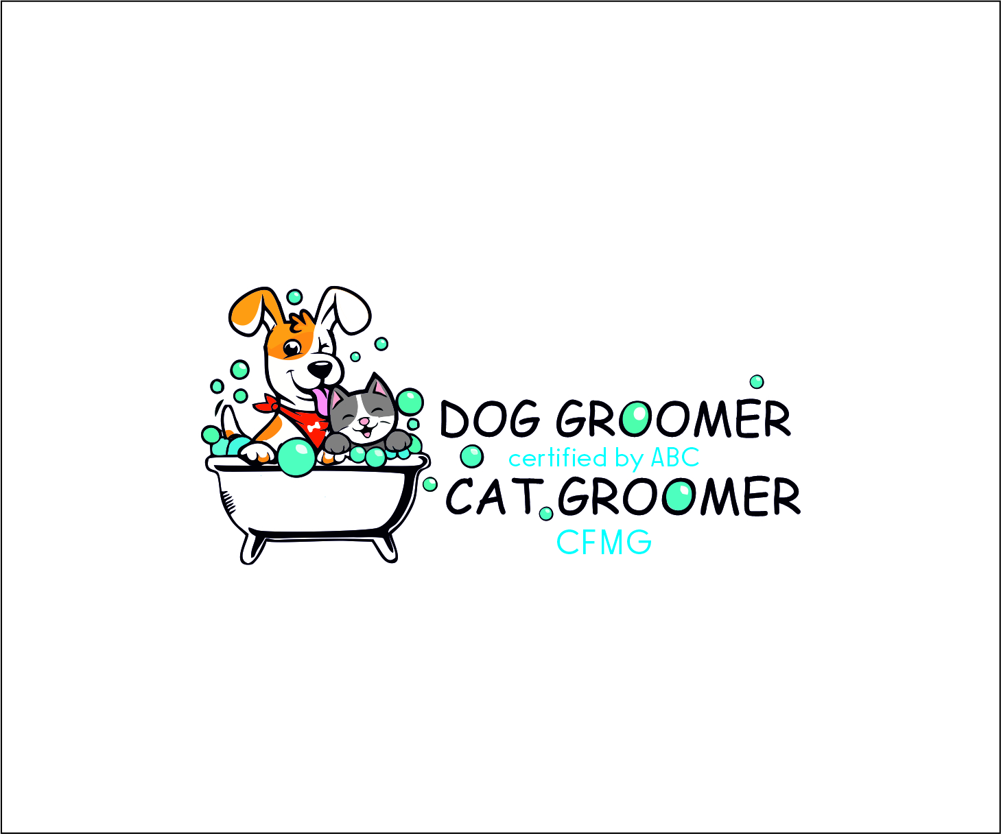 Logo Design by DEDIU 2 for Grooming by Val | Design #27538591