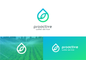 ProActive Water Service - I would like the Water Service portion to be in smaller text than ProActive. | Logo-Design von Andrian_Sl