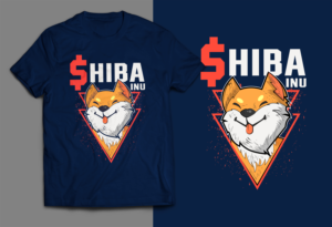 Shiba Inu T-Shirt Design | T-shirt Design by SAI DESIGNS