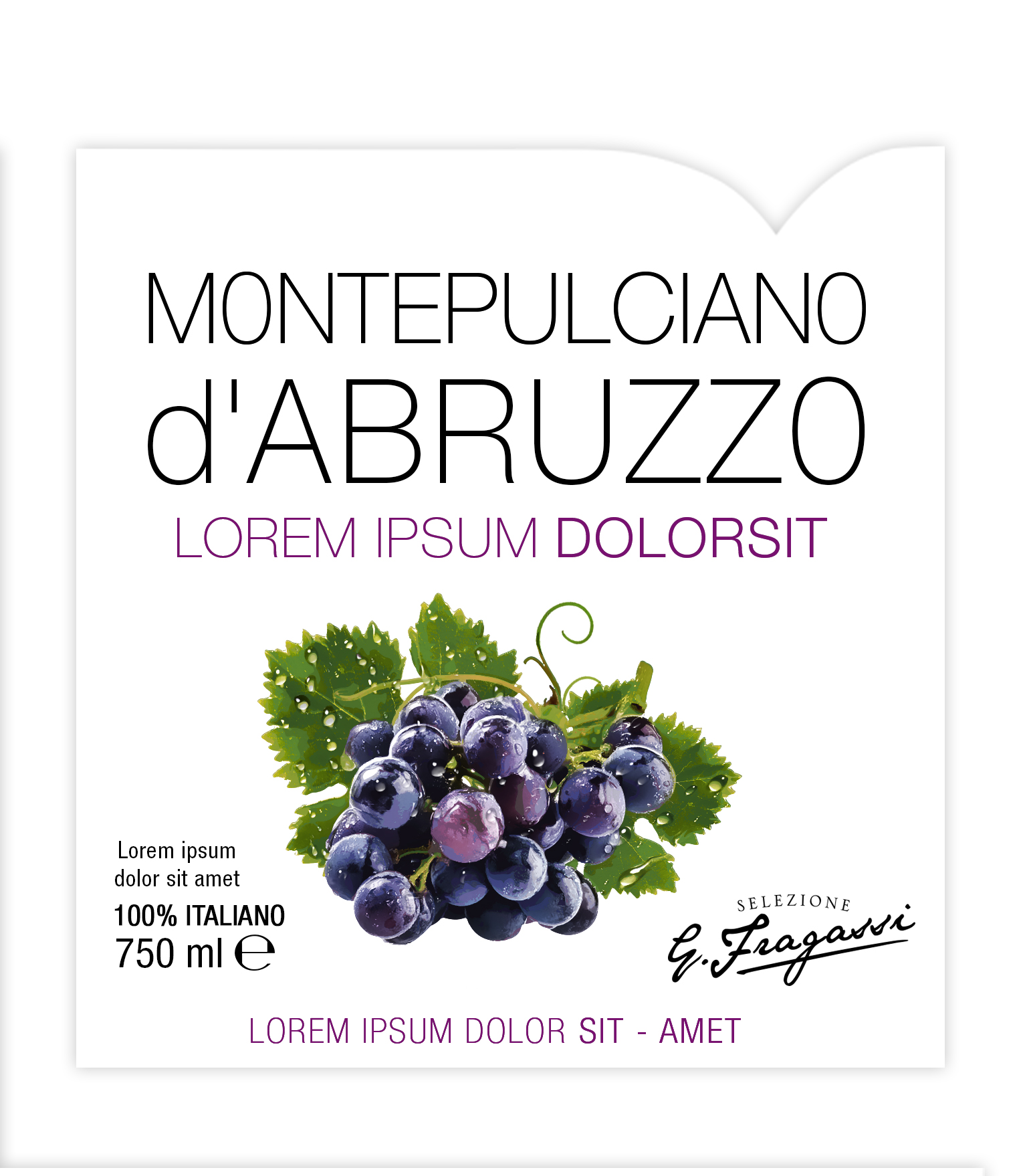 Label Design by Neelam Jahagirdar for VERDE ABRUZZO SRL | Design #27586768