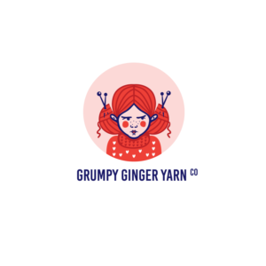 Grumpy Ginger Yarn Co | Logo Design by karika