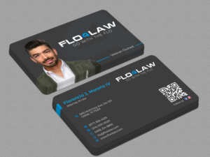 New Flo4Law Business Card | Business Card Design by CreativeZone1