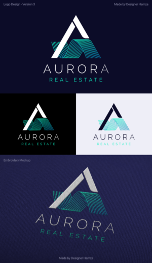 AURORA  Real Estate or AURORA Imobiliária | Logo Design by Designer Hamza