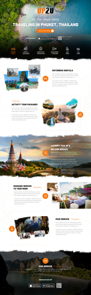 Splash Page Design For Thailands 