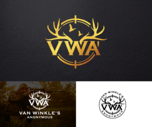 Van Winkle's Anonymous and the use of the initials VWA for short. | Logo Design by step forward 2