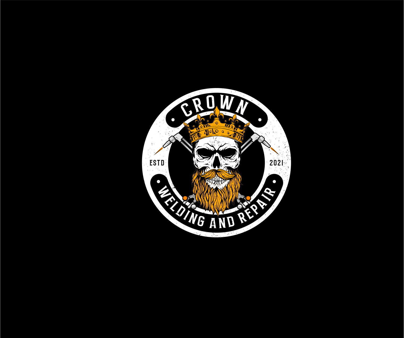 Logo Design by Gree™ for Crown Welding and Repair | Design #27600966