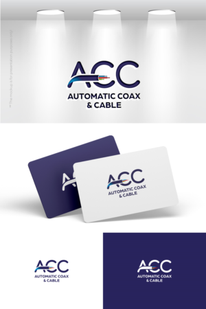 ACC automatic coax & cable | Logo Design by Asya Logo