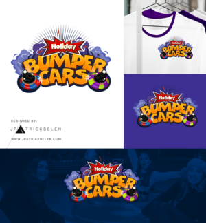 Holiday Bumper Cars | Logo Design by jpatrickbelen