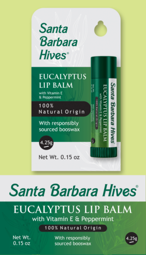 Lip Balm Label for Santa Barbara Hives | Etikett-Design von Tuba Art Studio. IZ (IMRAN ZW)