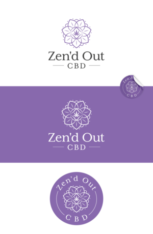 Zen'd Out CBD | Logo Design by sez_inn