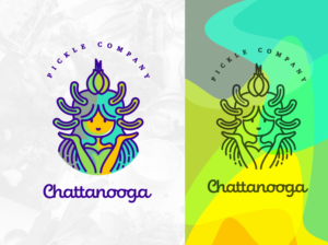 Chattanooga Pickle Company | Logo Design by JTdsign