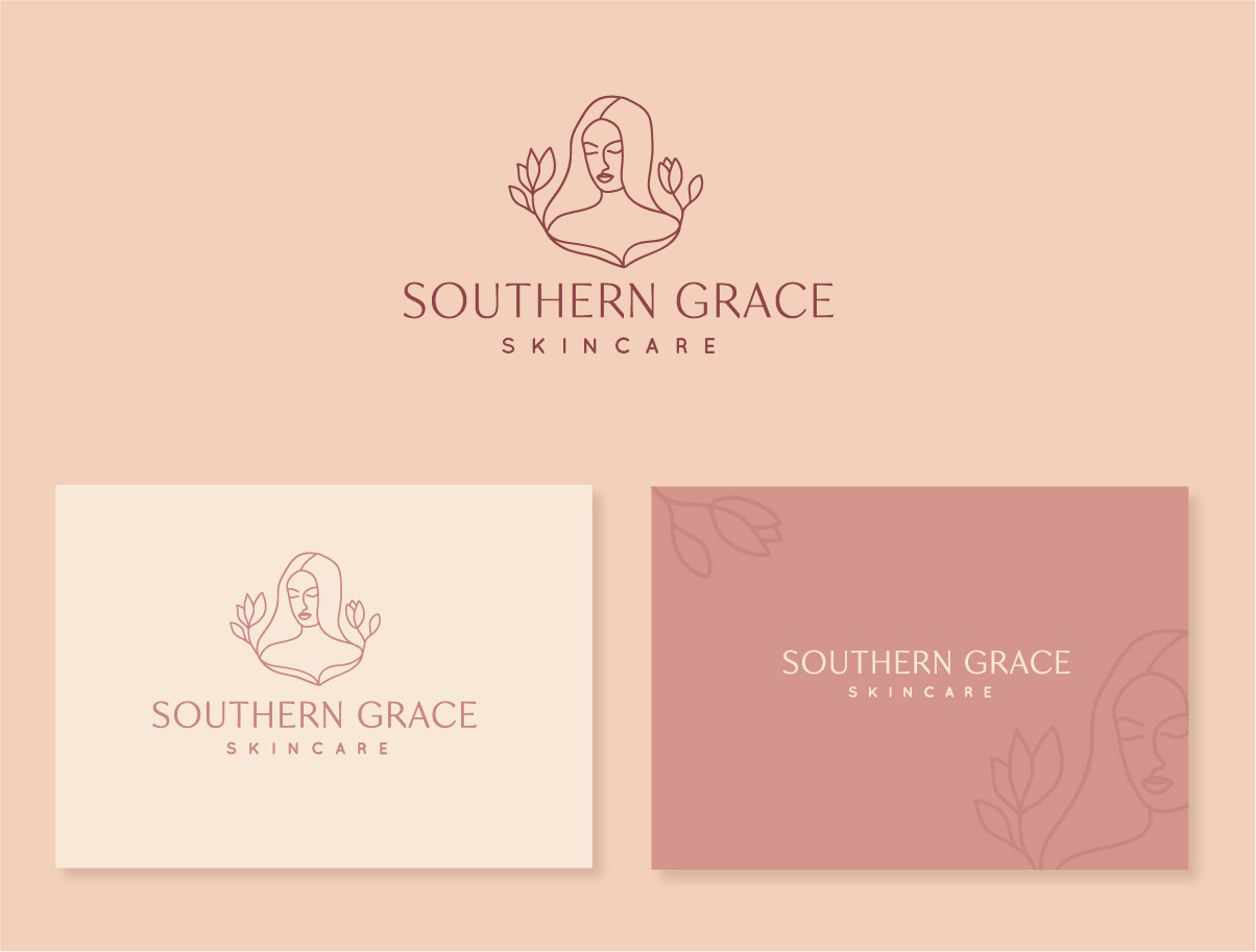 Logo Design by Birdcage for Southern Grace Skincare | Design #27628717