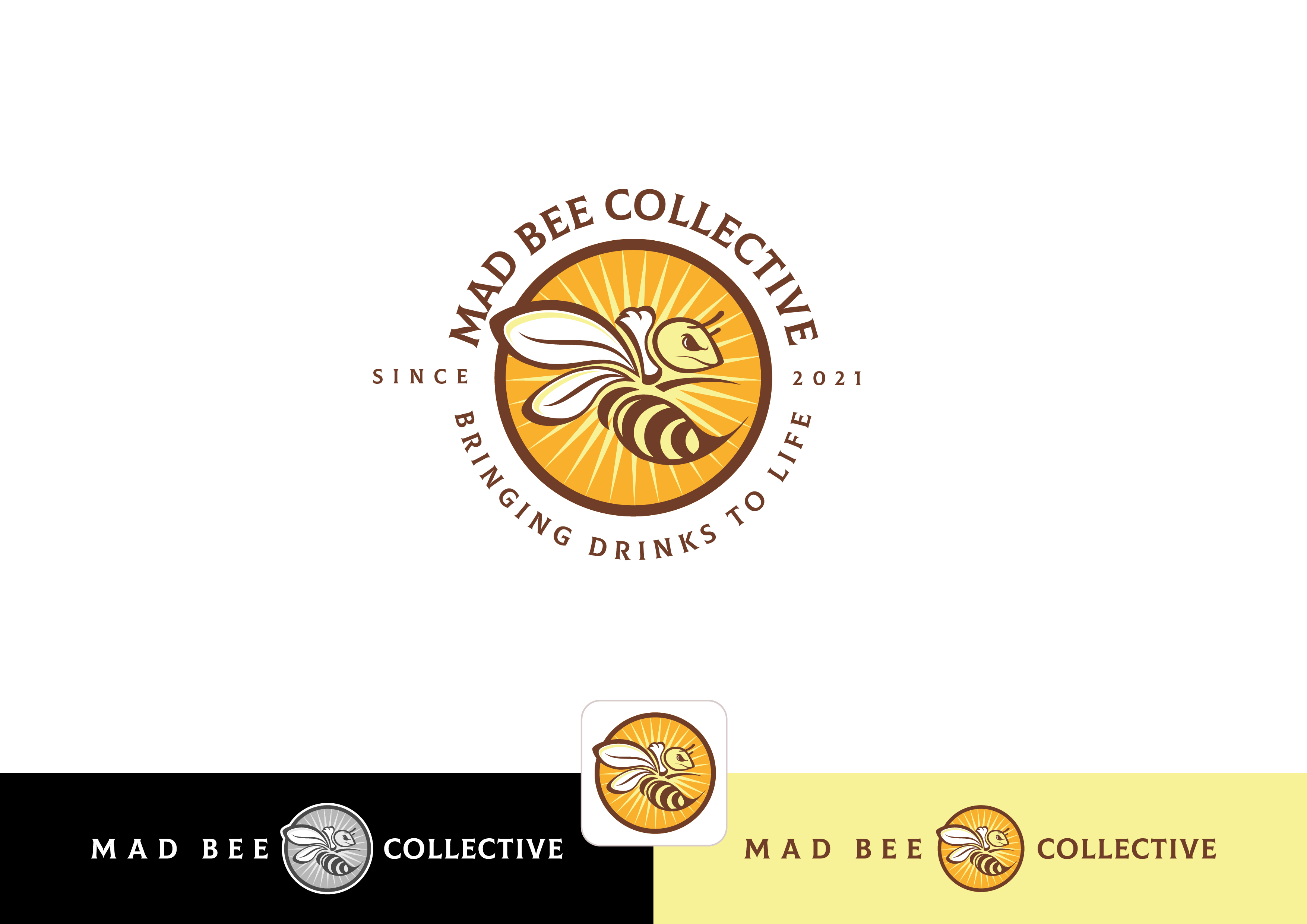 Logo-Design von ~idiaz~ für Mad Bee Collective | Design #27662383