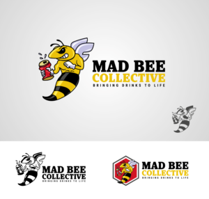 Logo-Design von Taya Bright für Mad Bee Collective | Design #27662784