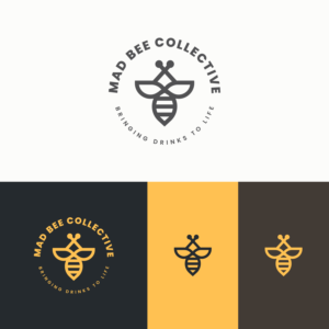 Mad Bee Collective - Bringing Drinks To Life | Logo Design by A.R.D.P