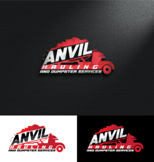 Anvil Hauling And Dumpster Services | Logo Design by StromDesignHub