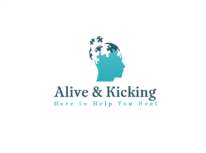 Alive & Kicking, Here to Help You Heal | Logo Design by comlogo