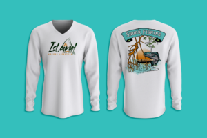 Island Hopper Lifestyle- Special edition pre released fishing shirt design | T-Shirt-Design von Futuristic_Design