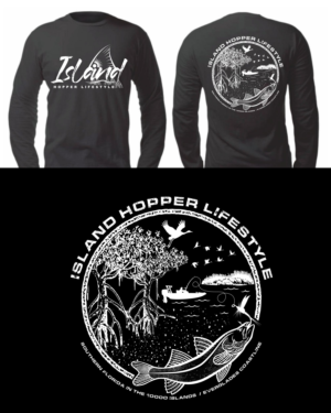 Island Hopper Lifestyle- Special edition pre released fishing shirt design | T-Shirt-Design von 4 be