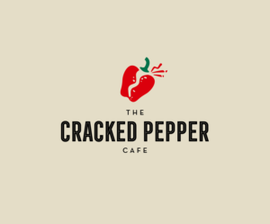 The Cracked Pepper Café | Logo Design by airborne