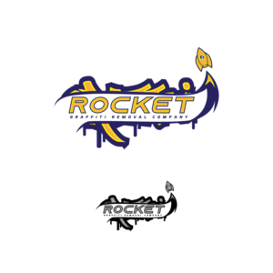 Rocket graffiti removal company | Logo-Design von yudaharv