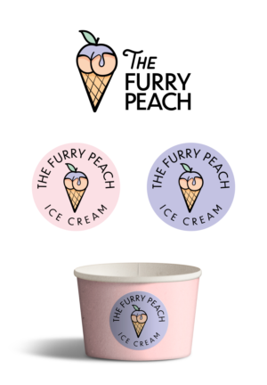 The Furry Peach | Logo Design by sez_inn