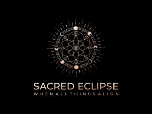 Sacred Eclipse, when all things align | Logo Design by beard.art