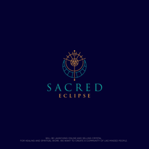 Sacred Eclipse, when all things align | Logo Design by Magic of Art