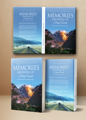  Book Cover- MEMORIES Growing Up in Ouray, Colorado: A Small San Juan Mountain Town  | Book Cover Design by VARVARA11