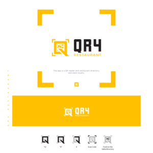 QR4 Restaurant | Logo Design by Yudyml