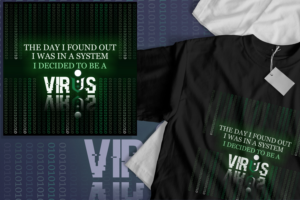 exit the matrix | T-shirt Design by sweepy