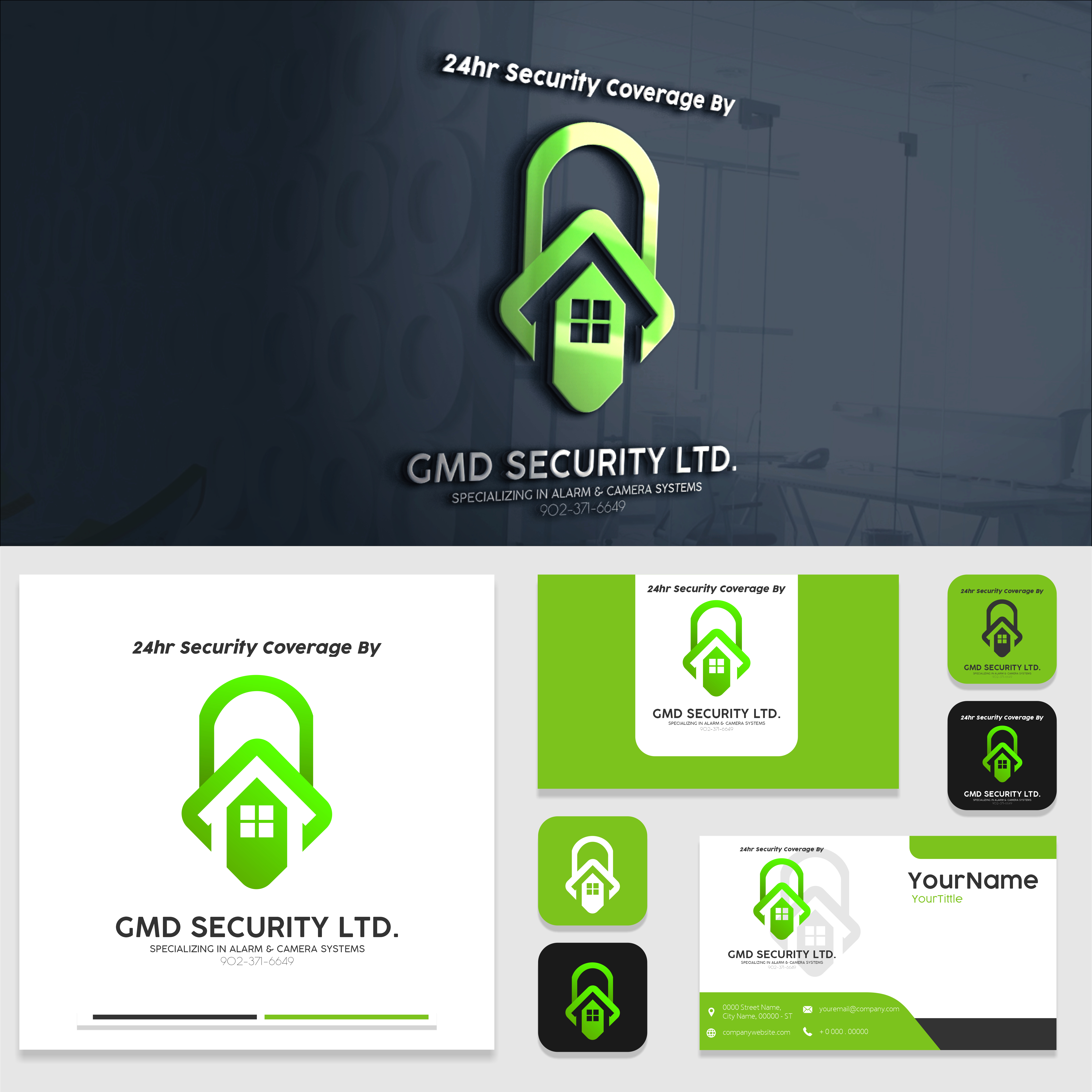 Logo Design by Hoppus for GMD Security Limited | Design: #27705888