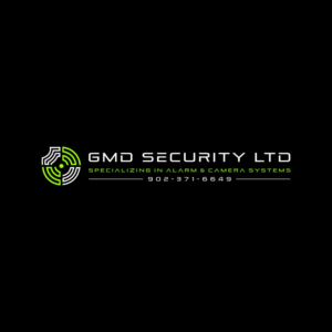 GMD SECURITY LTD            SPECIALIZING IN ALARM & CAMERA SYSTEMS. 902-371-6649 | Logo Design by Ashani Bhattacharya