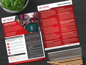 Economic Order Quantity Brochure and FAQ | Brochure Design by alex989